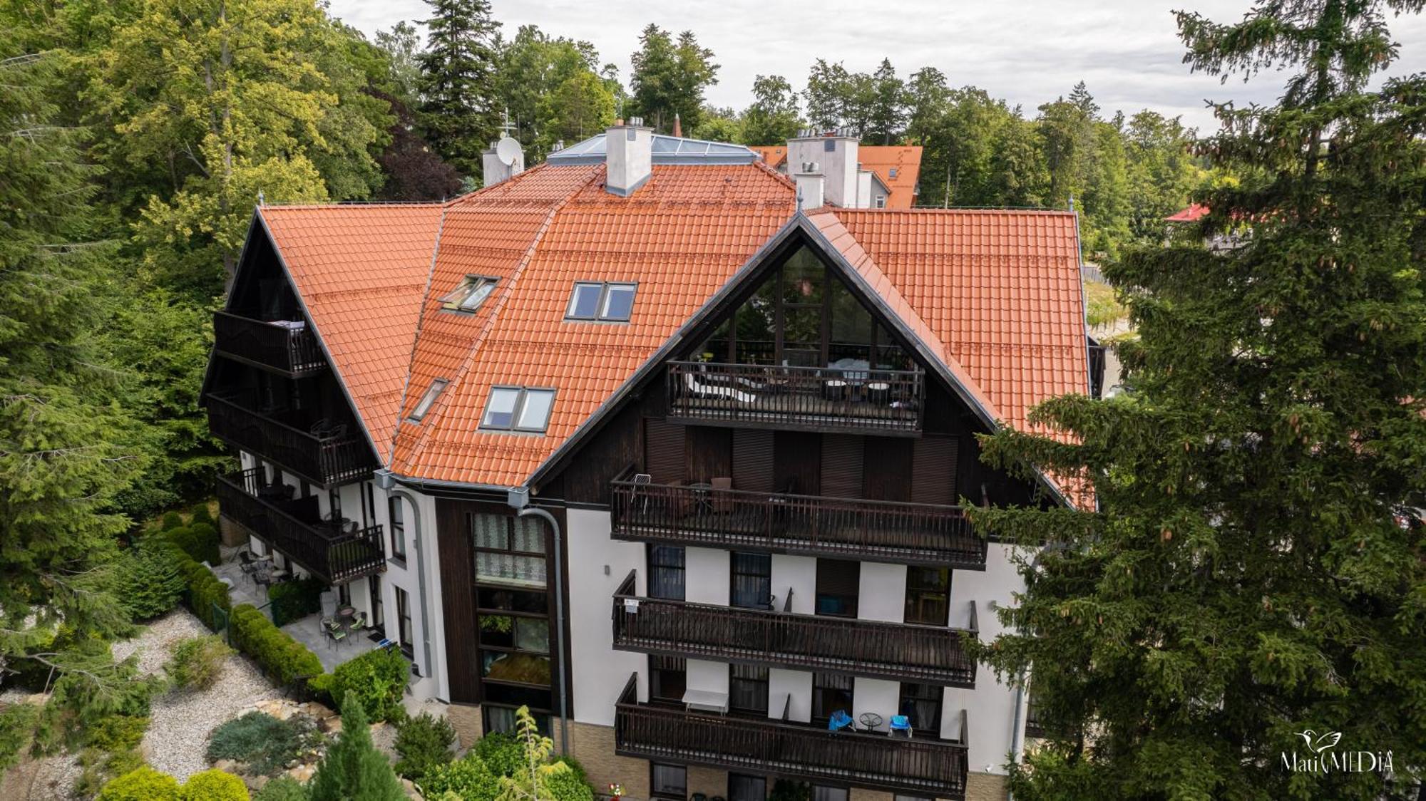 Apartament Panorama Gor - Centrum Miasta Z Widokiem Na Szrenice Szklarska Poreba Luaran gambar