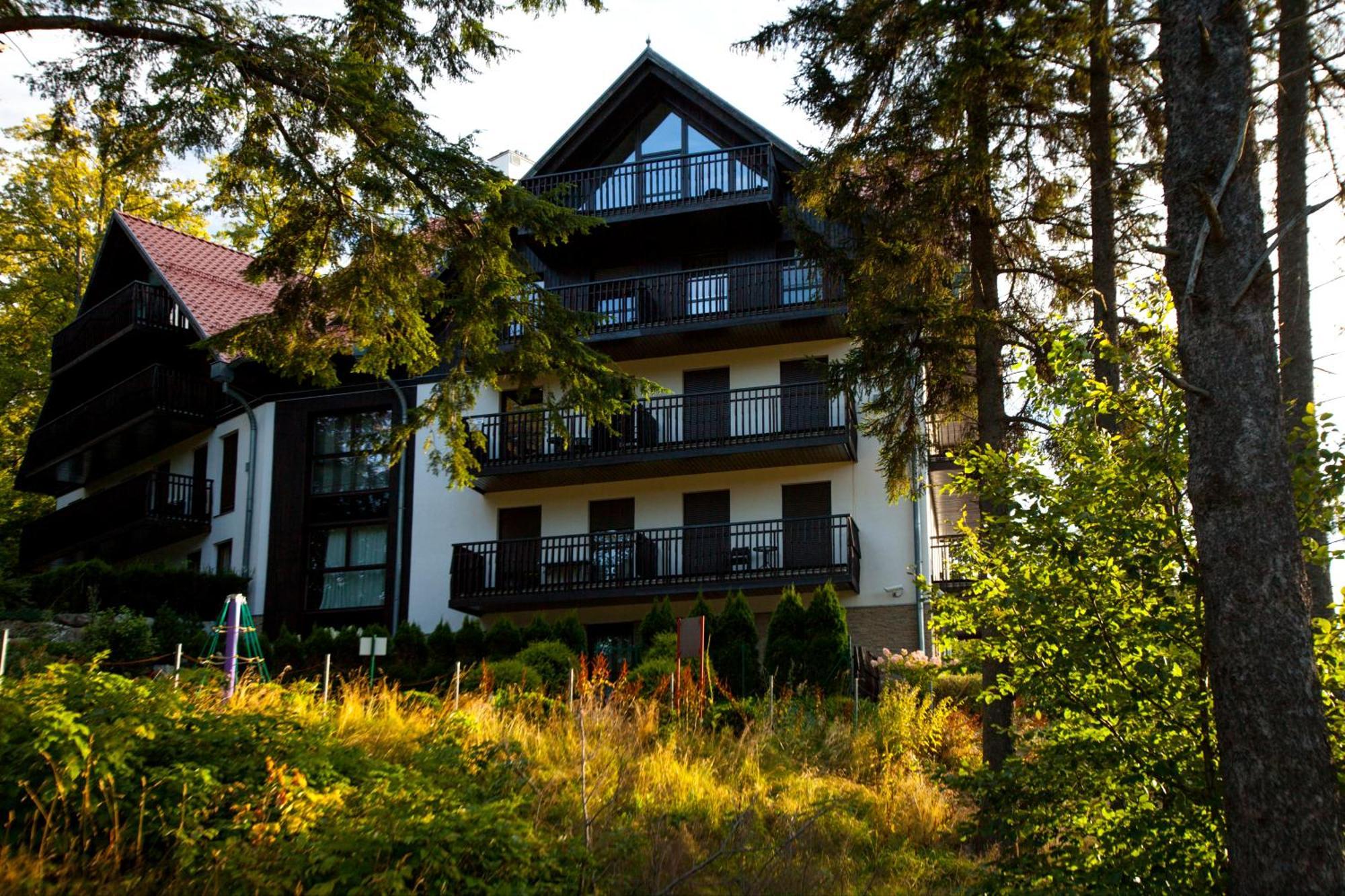Apartament Panorama Gor - Centrum Miasta Z Widokiem Na Szrenice Szklarska Poreba Luaran gambar