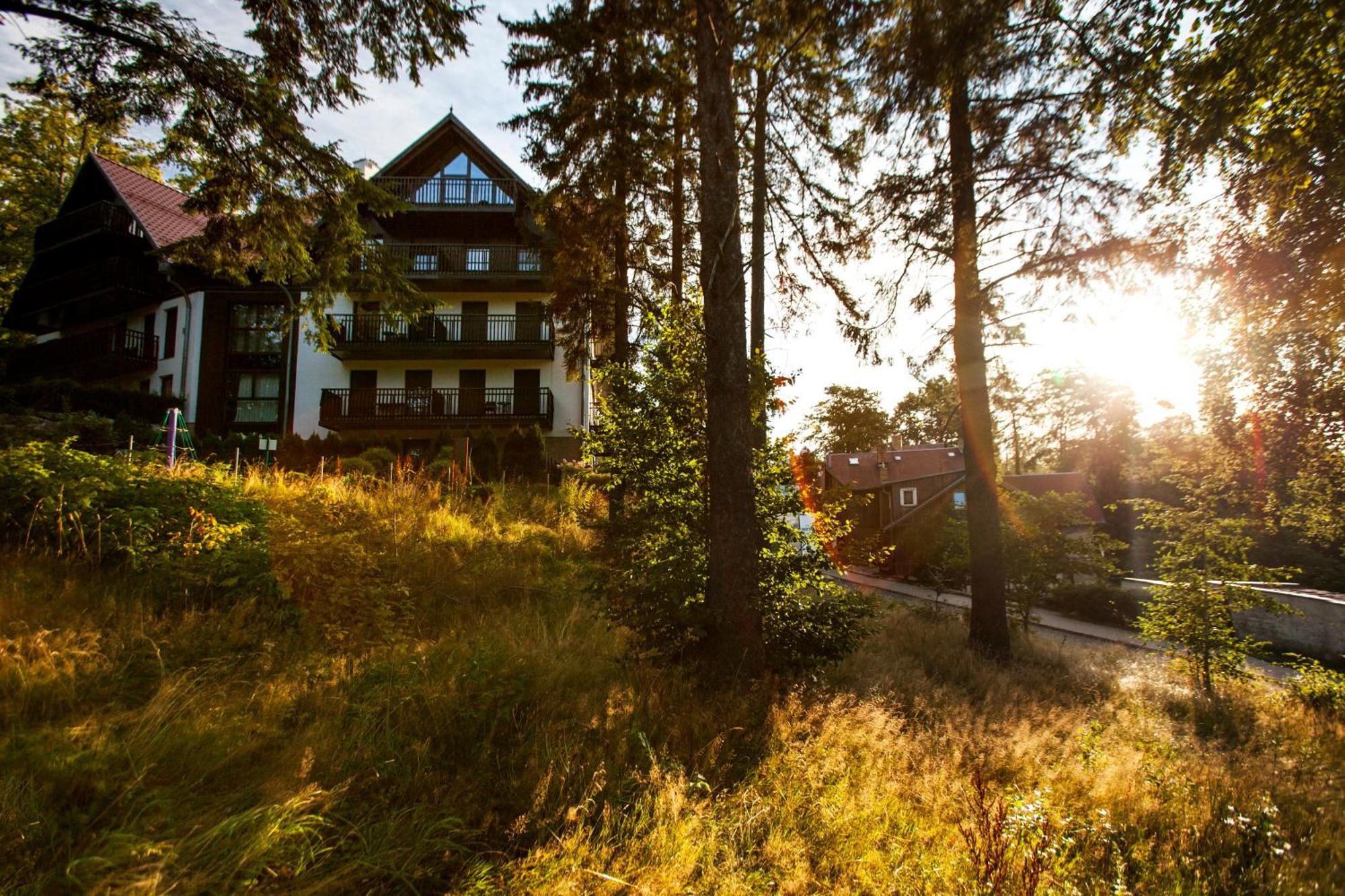 Apartament Panorama Gor - Centrum Miasta Z Widokiem Na Szrenice Szklarska Poreba Luaran gambar